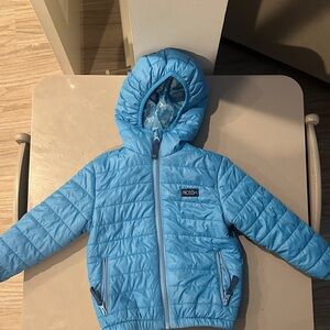 Kids Blue Padded Jacket